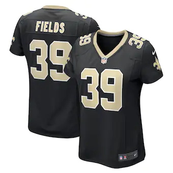 womens nike damarcus fields black new orleans saints game p